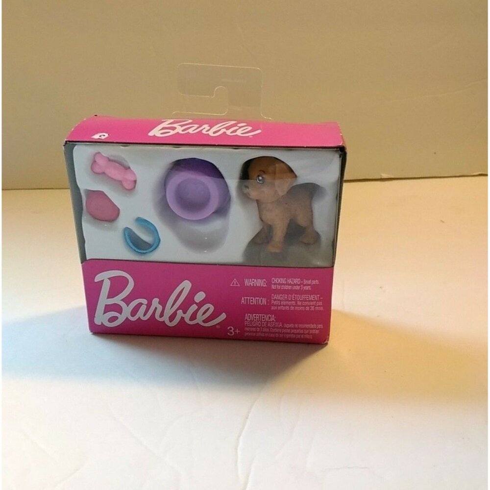 Barbie‎ Pet Puppy Dog Playset Accessory Pack Mattel FHY70 New Box